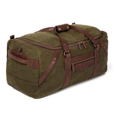 Mission Mercantile - Campaign Waxed Canvas Large Duffle Bag