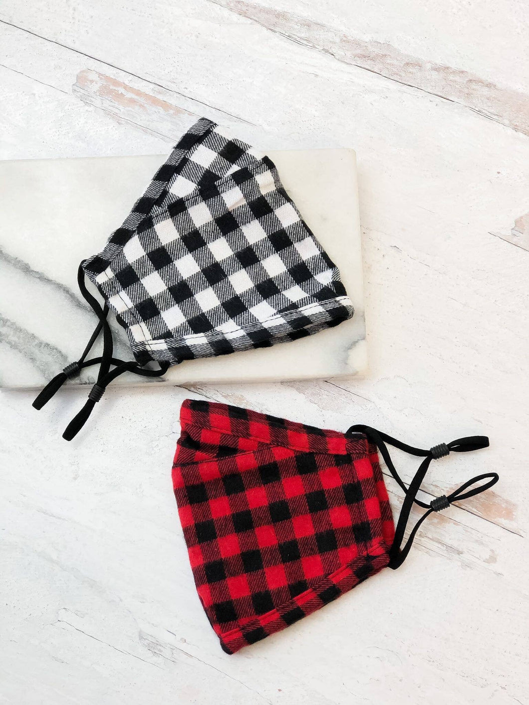 Buffalo Check Adult Printed Face Mask