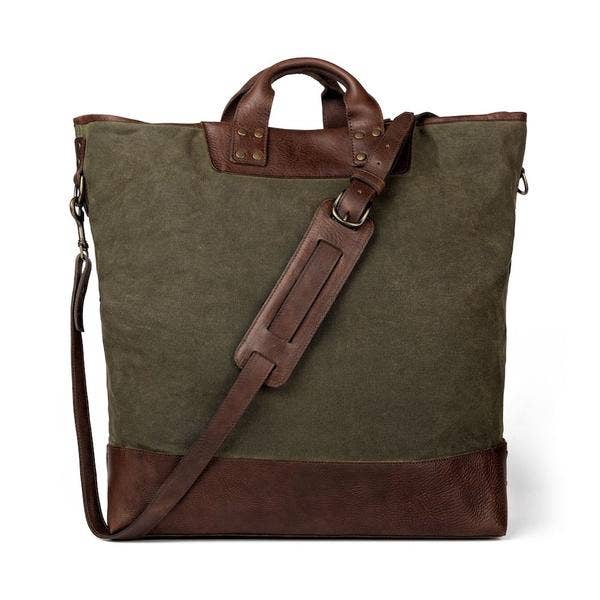 Mission Mercantile - Heritage Waxed Canvas Ice Block Tote Bag