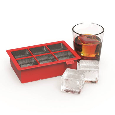 TRUE - Colossal™: Red Ice Cube Tray