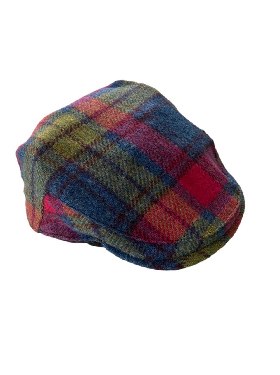 Bronte Moon - Flat Cap - Harris Tweed - Genuine Scottish Tweed - Unisex