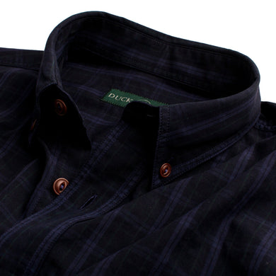 Overdyed Washed Plaid Buttondown