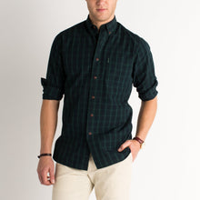 Load image into Gallery viewer, Overdyed Washed Plaid Buttondown