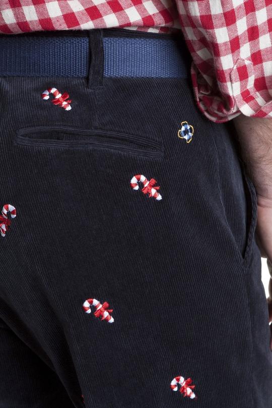 Embroidered Corduroy Holiday Pants The Fine Swine