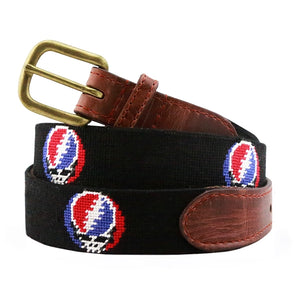 Needlepoint Grateful Dead Belts