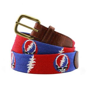 Needlepoint Grateful Dead Belts