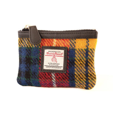 Bronte Moon - Harris Tweed - Coin Purse - Saffron