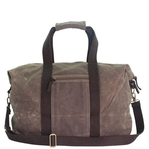 Waxed Cotton Weekender Bag