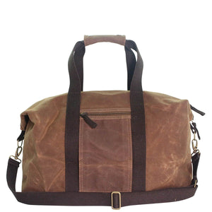 Waxed Cotton Weekender Bag