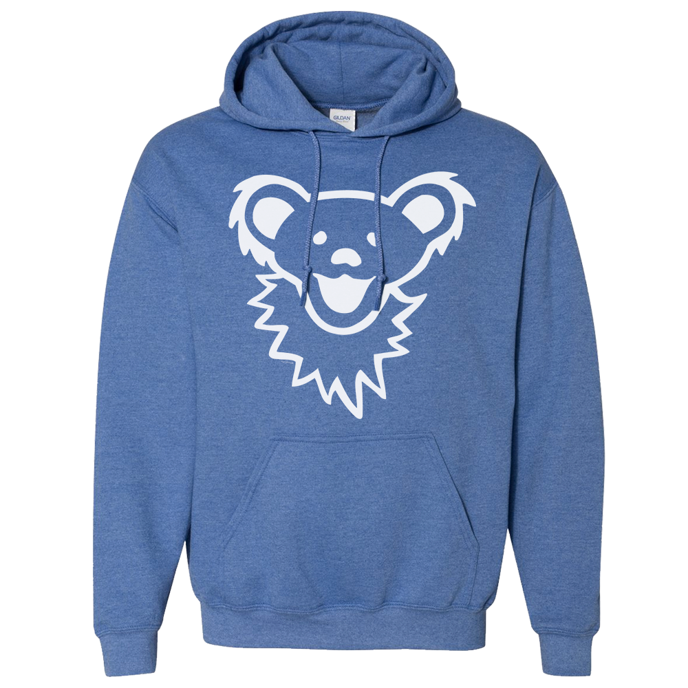 Little Hippie LLC - Grateful Dead Dancing Bear Face Unisex Hoodie