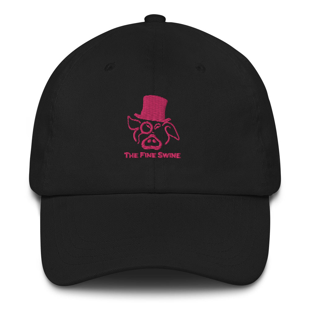 The Fine Swine Dad hat