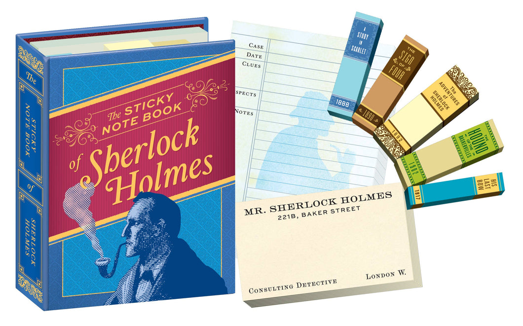 Unemployed Philosophers Guild - Sherlock Holmes Sticky Notes