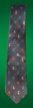 Load image into Gallery viewer, Party Bears Silk Woven Tie