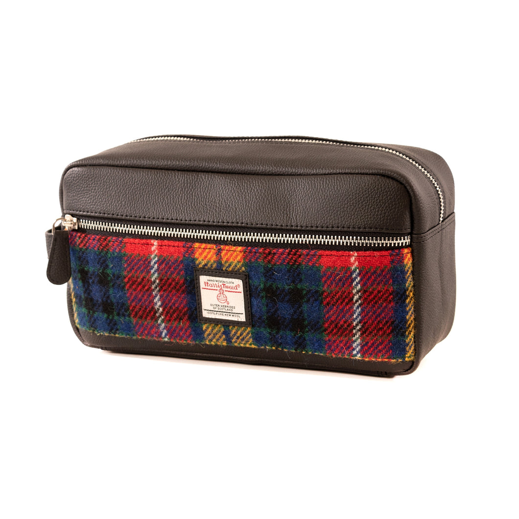 Bronte Moon - Harris Tweed - Dopp Kit - Toiletry Bag - Wash Bag