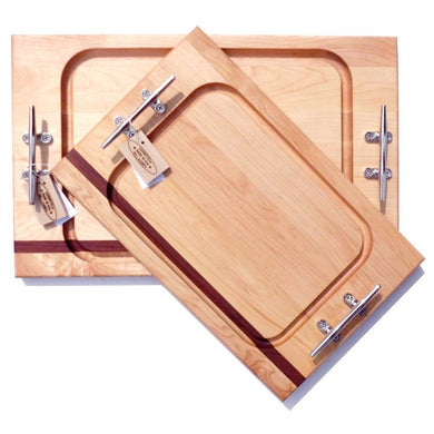 Cutting Board with Boat Cleat