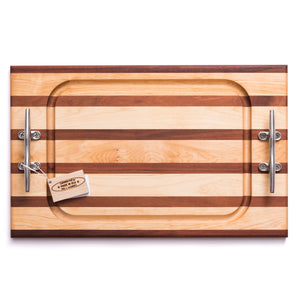 Cutting Board with Boat Cleat