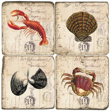 Load image into Gallery viewer, Coasters-Tumbled Marble-Misc