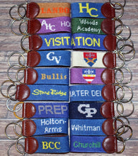 Load image into Gallery viewer, Key Fobs-Schools by Fine Swine Designs