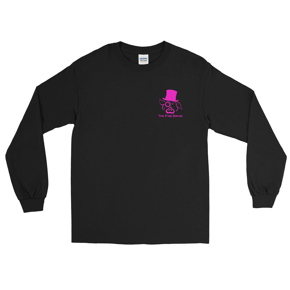 The Fine Swine Men’s Long Sleeve Shirt