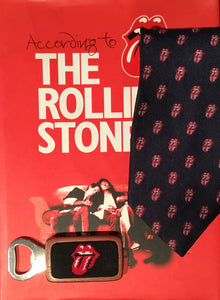 Rolling Stones Silk Woven Tie