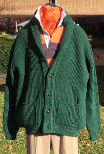 Ivy Collection Shawl Collar Cardigan Sweatert