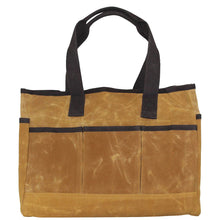 Load image into Gallery viewer, Waxed Cotton Utility Tote