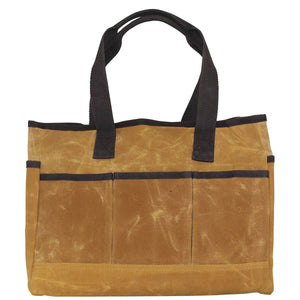 Waxed Cotton Utility Tote