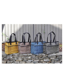Load image into Gallery viewer, Waxed Cotton Utility Tote
